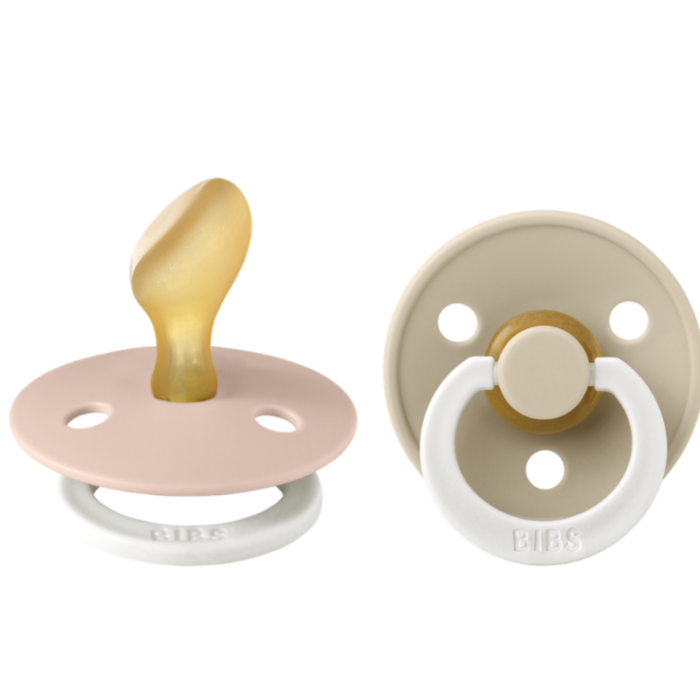 Duo BIBS Anatomical - Glow In The Dark Blush/Vanilla