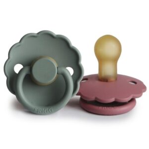 Duo Frigg - Daisy - natuurlijk rubber - Dusty Rose/Lilypad Duo Frigg - Daisy - natuurlijk rubber - Dusty Rose/Lilypad