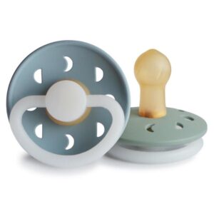 Duo Frigg - Moon Night - natuurlijk rubber - Stone Blue/Sage