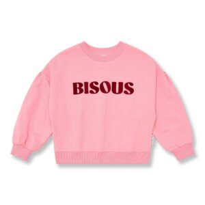 Easy Sweater Bisous - Rose − Petit Blush