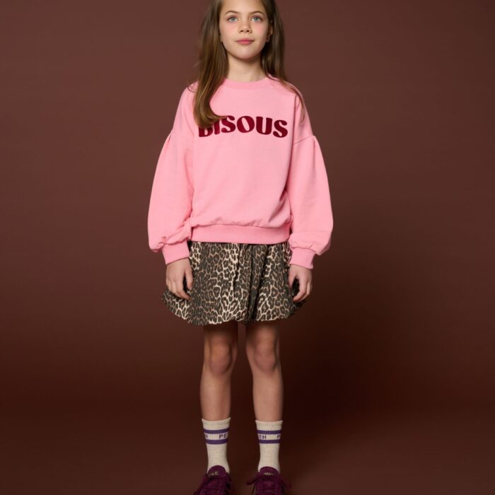 Easy Sweater Bisous - Rose − Petit Blush