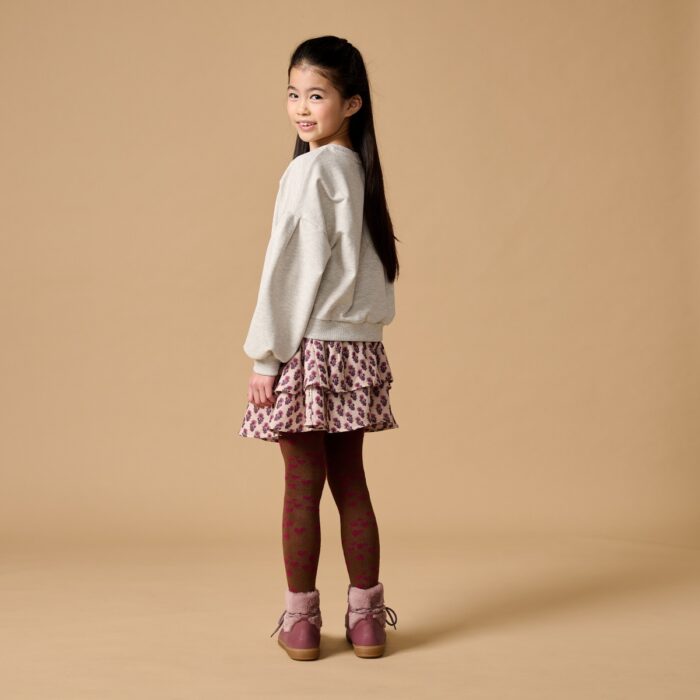 Easy Sweater Logo - Grey Melange - Petit Blush Easy Sweater Logo - Grey Melange - Petit Blush
