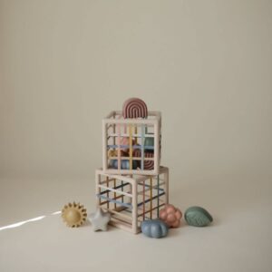 Elastic Shape Sorter - Mushie