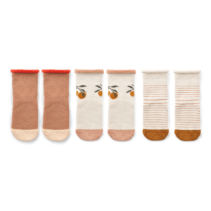Eloy Sokjes - Set van 3 - Peach/Sandy - Liewood