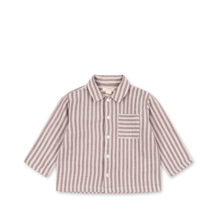 Ely Shirt - Red Stripe - Konges Slojd Ely Shirt - Red Stripe - Konges Slojd