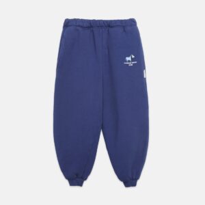 Embroidered dog sweatpants - Dark blue - Weekend House Kids