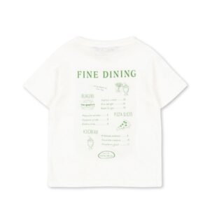 Era Tee - Off White/Fine Dining - Konges Slojd Era Tee - Off White/Fine Dining - Konges Slojd