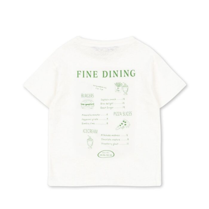 Era Tee - Off White/Fine Dining - Konges Slojd Era Tee - Off White/Fine Dining - Konges Slojd