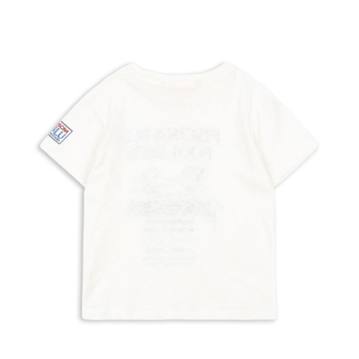 Era Tee - Off White/Piscina - Konges Slojd Era Tee - Off White/Piscina - Konges Slojd