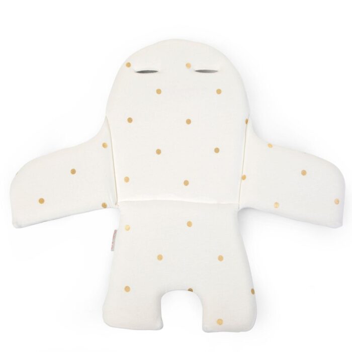 Evolu Stoelkussen - Gold Dots - Childhome