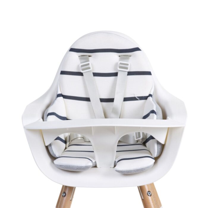 Evolu Stoelkussen - Jersey Marin - Childhome