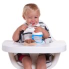 Evolu Stoelkussen - Jersey Marin - Childhome