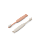 Fabio Classic Toddler toothbrush - Pale tuscany / Sandy - Liewood