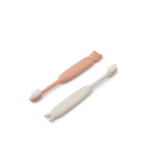 Fabio Classic Toddler toothbrush - Pale tuscany / Sandy - Liewood