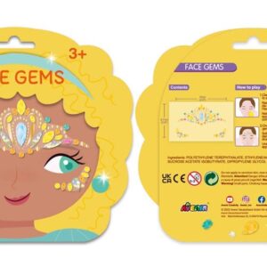 Face Gem Stickers - Crown - Avenir