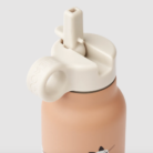 Falk Water Bottle 350 ml - Cat / Tuscany rose - Liewood