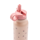 Falk Water Bottle 350 ml - Mini Cherry heart / Rosey - Liewood