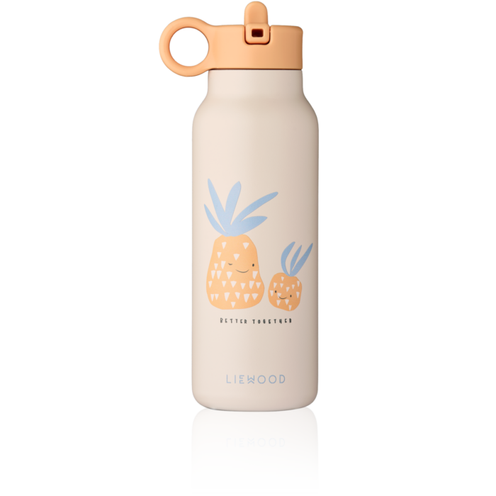 Falk Water Bottle 350 ml - Pineapple / Sandy - Liewood