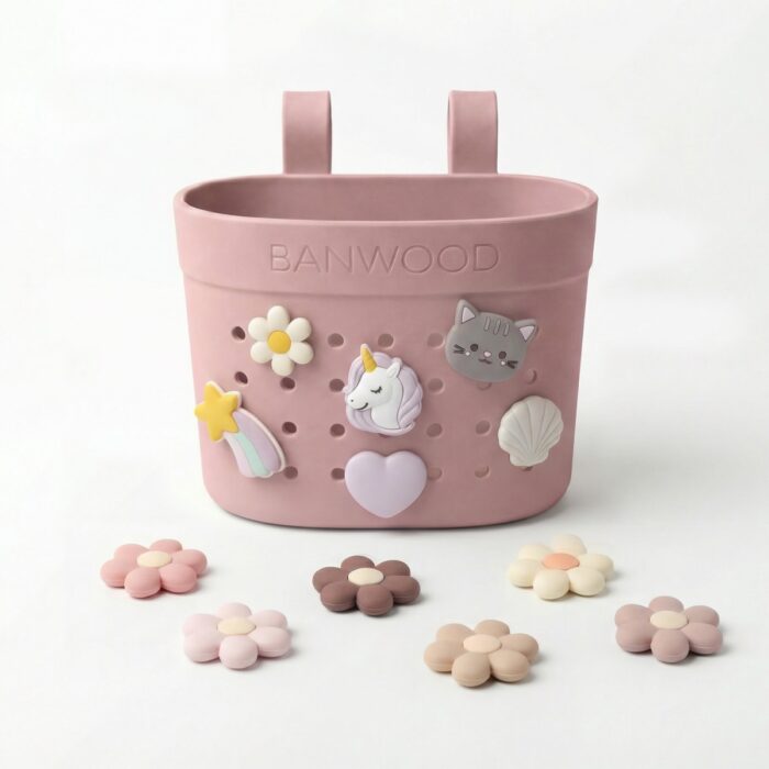 Fietsmandje Dusty Rose - Banwood