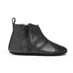First Steps Shoe Black - Eco Leer - Dusq