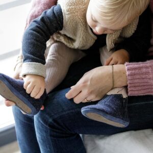 First Steps Shoe Blue - Wol - Dusq