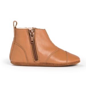 First Steps Shoe Cognac - Eco Leer - Dusq