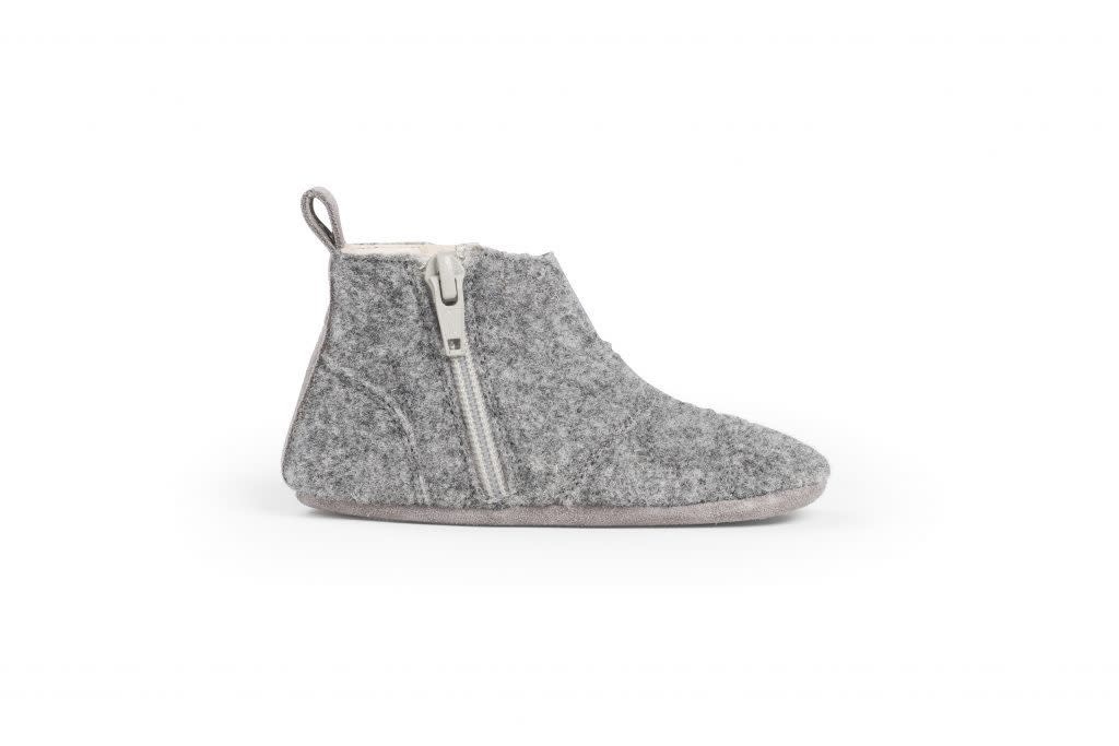 First Steps Shoe Grey - Wol - Dusq First Steps Shoe Grey - Wol - Dusq