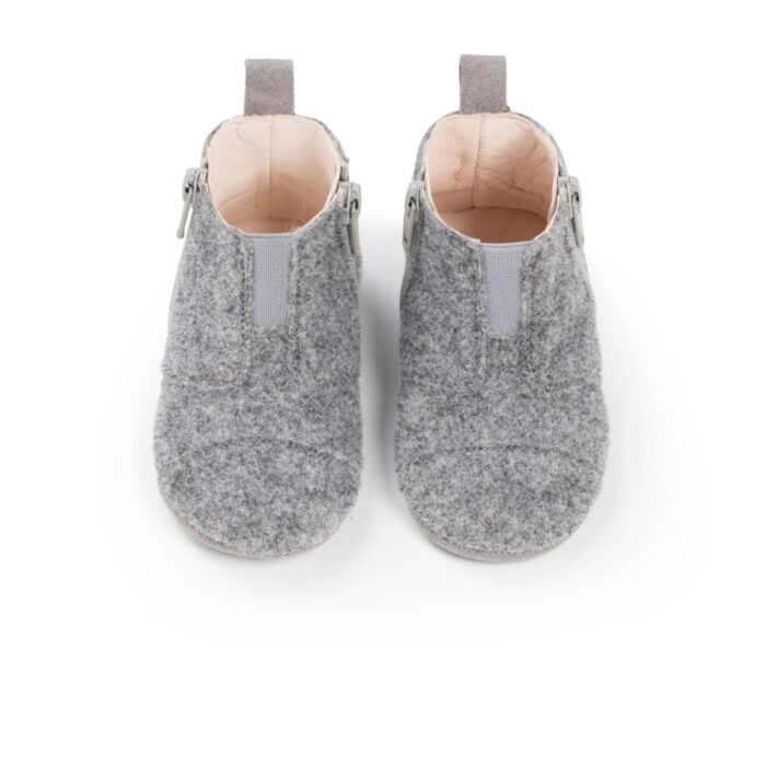 First Steps Shoe Grey - Wol - Dusq First Steps Shoe Grey - Wol - Dusq
