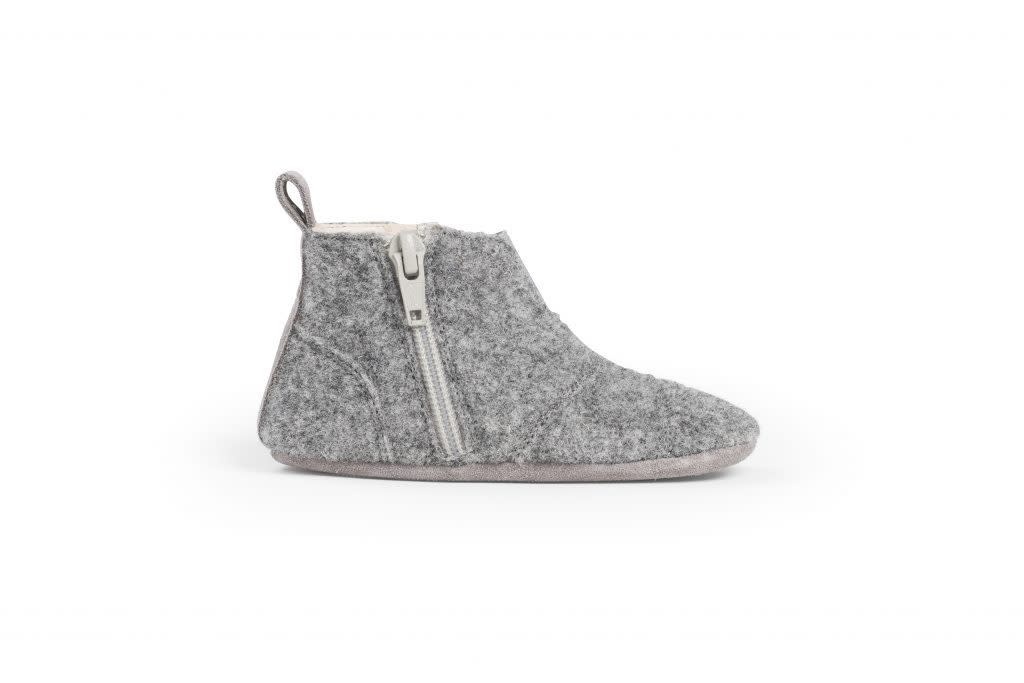 First Steps Shoe Grey - Wol - Dusq First Steps Shoe Grey - Wol - Dusq
