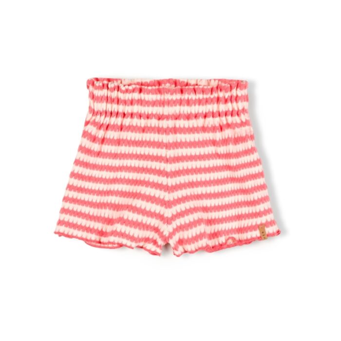 Fix Short - Coral Stripe - Nixnut Fix Short - Coral Stripe - Nixnut