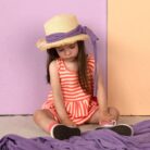 Fix Short - Coral Stripe - Nixnut