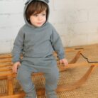 Fleece Hoodie - Elephant - Buho Mini