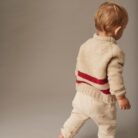 Fleece Pants - Stone - My Little Cozmo