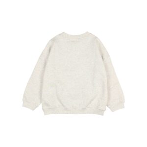 Fleece Sweatshirt - Ecru Melange - Buho Fleece Sweatshirt - Ecru Melange - Buho