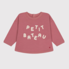 Fleece Sweatshirt - Rose - Petit Bateau