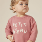 Fleece Sweatshirt - Rose - Petit Bateau
