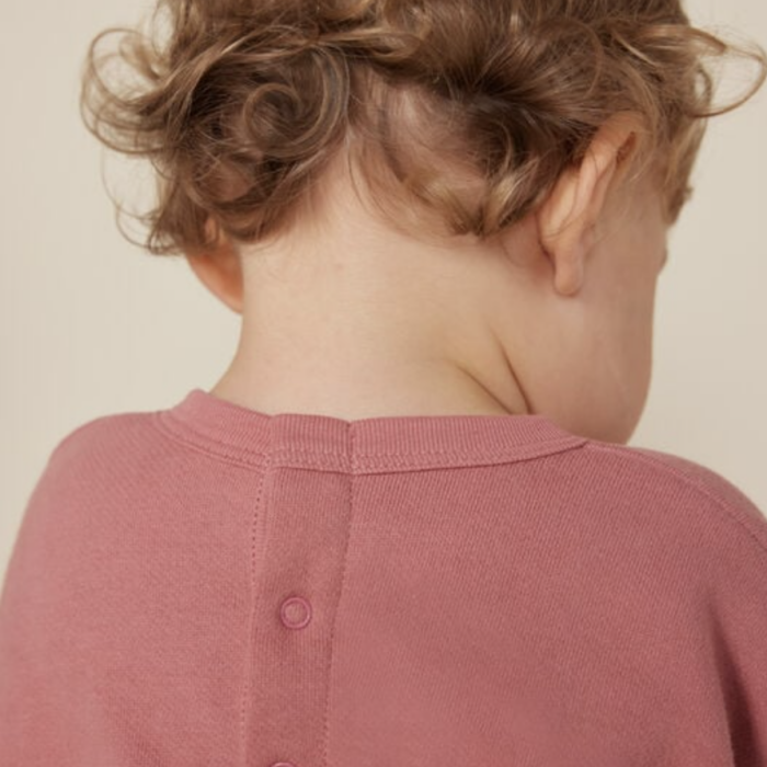Fleece Sweatshirt - Rose - Petit Bateau
