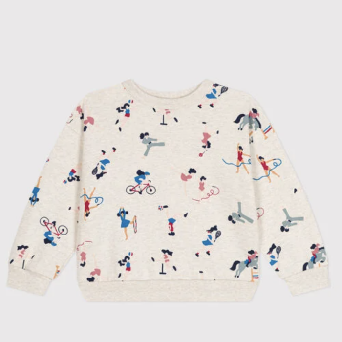 Fleece Sweatshirt - Sports - Petit Bateau Fleece Sweatshirt - Sports - Petit Bateau