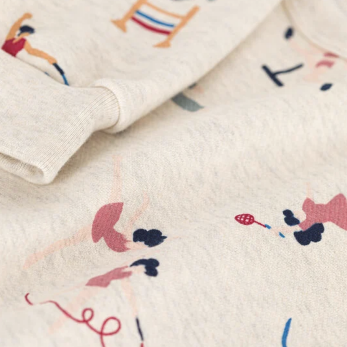 Fleece Sweatshirt - Sports - Petit Bateau Fleece Sweatshirt - Sports - Petit Bateau