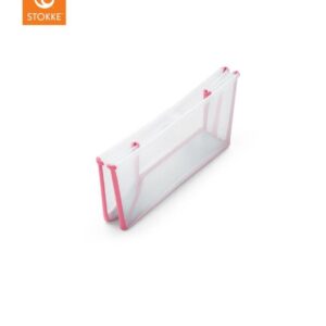 Flexi Bad Set - Transparant Pink - Stokke
