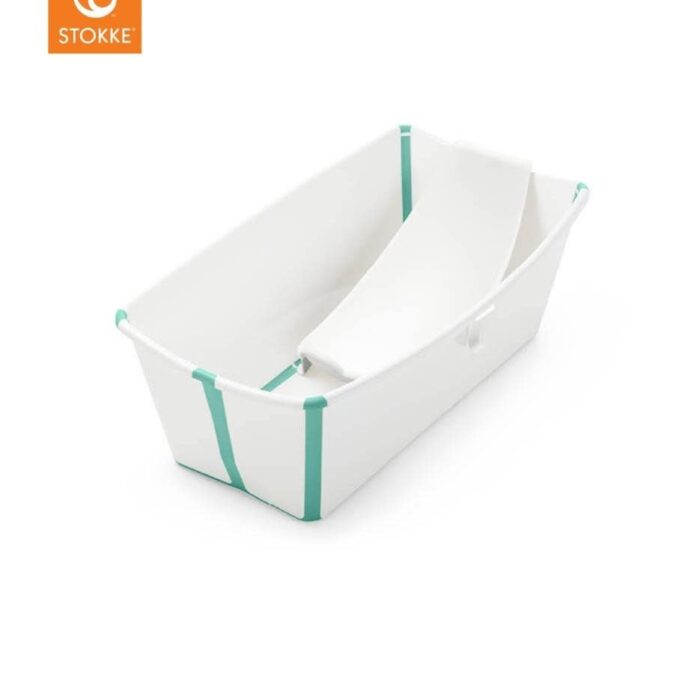 Flexi Bad Set - White Aqua - Stokke Flexi Bad Set - White Aqua - Stokke