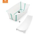 Flexi Bad Set - White Aqua - Stokke