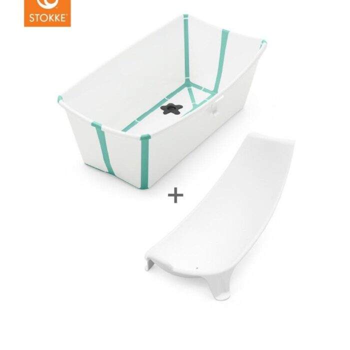 Flexi Bad Set - White Aqua - Stokke Flexi Bad Set - White Aqua - Stokke