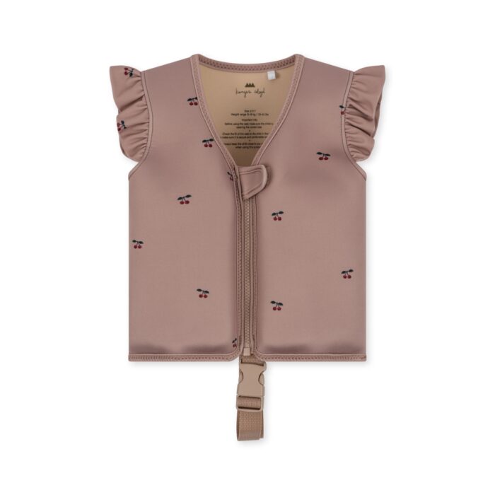 Float Vest Frill - Cherry - Konges Slojd