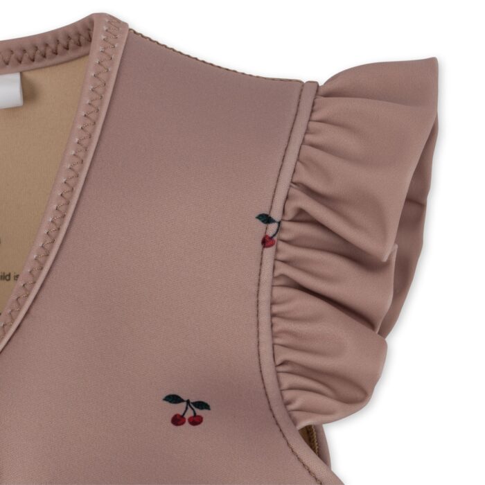 Float Vest Frill - Cherry - Konges Slojd