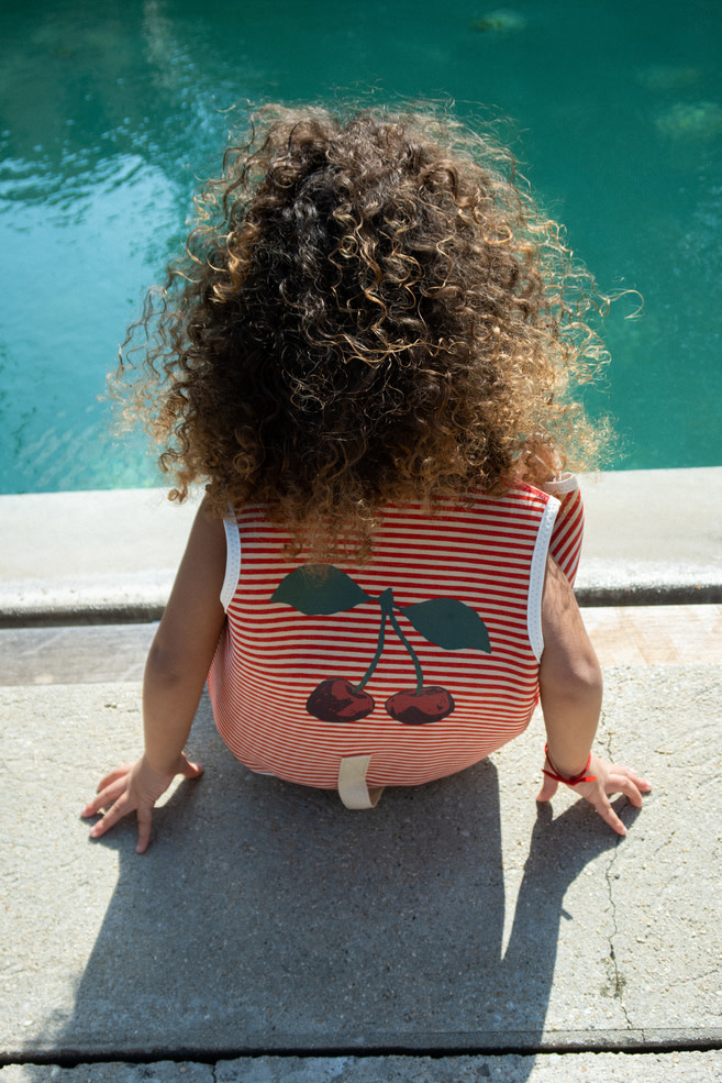 Float Vest Frill - Glitter Stripe - Konges Slojd Float Vest Frill - Glitter Stripe - Konges Slojd