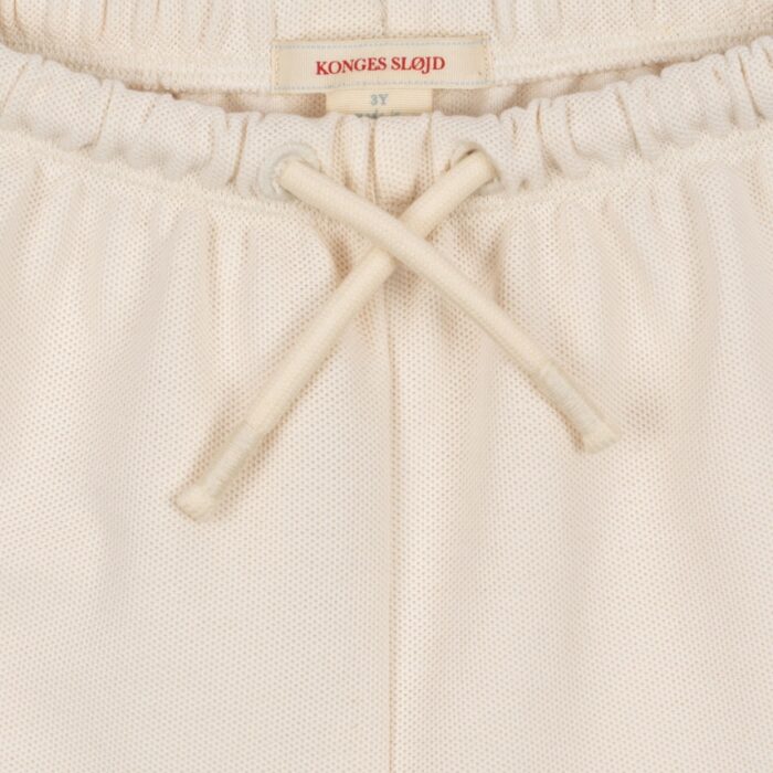 Florian Shorts Gots - Antique White/Green - Konges Slojd Florian Shorts Gots - Antique White/Green - Konges Slojd