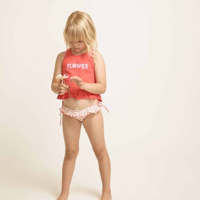 Flower Top - Coral - Buho Flower Top - Coral - Buho
