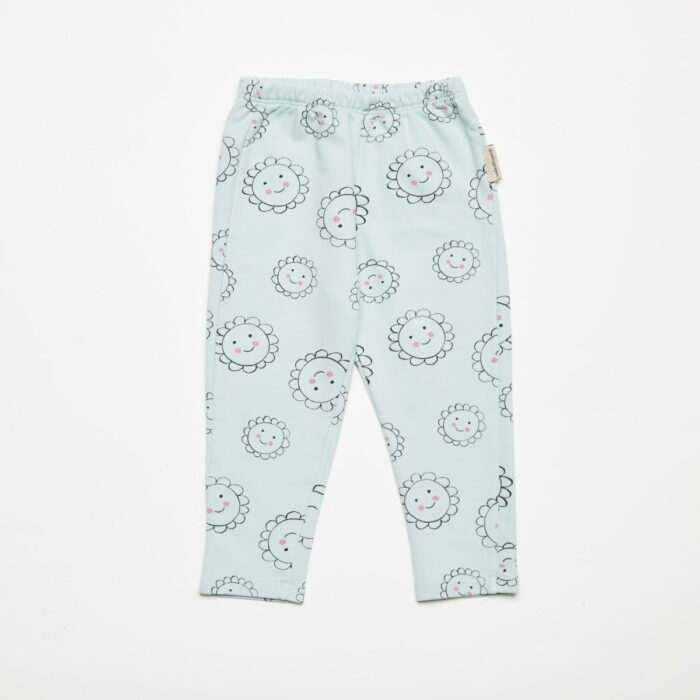 Flowers Pants Baby - Mint - Weekend House Kids Flowers Pants Baby - Mint - Weekend House Kids