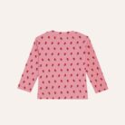 Flowers Pink Baby Tshirt - Pink - The Campamento